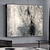 halpa Abstraktit taulut-Hang-Painted öljymaalaus Maalattu Vaakatasoinen panoraama Abstrakti Maisema Moderni Ilman Inner Frame  (ei kehystä)