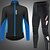 cheap Cycling Jackets-Men&#039;s Long Sleeve Cycling Jacket with Pants Road Bike Cycling Winter Red+Black Green Black Blue Black Graphic Design Bike Windproof Fleece Lining Warm Anatomic Design Quick Dry Sports Graphic Solid