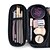 voordelige Reistassen-draagbare make-up borstel organizer make-up borstel tas voor op reis kan 20 borstels bevatten cosmetische tas make-up borstel oprollen case pouch houder voor vrouw (alleen tas)