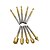 זול סט מקדחים-10 יחידות 1/8'' שוק hss פלדה חותך קוצים סיבוביים חריטה חריטה עבור כלי חיתוך קבצים סיבוביים עיבוד עץ בעצמך