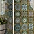 baratos Adesivos de azulejo-Adesivos de azulejos à prova de óleo e à prova d&#039;água de cozinha filme de cristal bronze mandala padrão renovação de azulejos adesivos de parede espessados