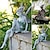 cheap Garden Sculptures&amp;Statues-Fairy Statue Angel Fairy Statue, Garden Antique Resin, Realistic Decoration, Family Table Decoration, Garden, Lawn, Courtyard, Porch, Courtyard, Outdoor Decoration