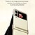 abordables Coques Samsung-téléphone Coque Pour Samsung Galaxy Z Flip 3 Etui folio Plaqué Transparente Antichoc Transparente PC