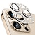 preiswerte iPhone-Displayschutzfolien-1 Satz Handy Kamera Schutzfolie Für Apple iPhone 14 Promax iPhone 13 iPhone 11 iPhone 12 Mini Aluminium-Legierung 9H Härtegrad Diamant Glänzender Schein Handy-Zubehör