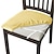ieftine Husa scaun de sufragerie-husă de scaun din catifea pentru scaun, husă de pernă pentru scaun tapițată pentru sufragerie elastică, huse de protecție pentru mobilier detașabile, lavabile, cu legături