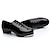 cheap Tap Shoes-Men&#039;s Tap Shoes Line Dance Dance Shoes Performance Stage Disco Dance Clogging Shoes Simple Style Rhythm Flat Heel Lace-up Black White Red