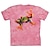 baratos camisetas 3d menino-Para Meninos 3D Animal Camisa Manga Curta Impressão 3D Verão Primavera Ativo Esportes Moda Poliéster Infantil 3-12 anos Ao ar livre Diário Normal