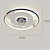 billige Lamper til takvifte-50cm led takvifte lys takvifte metalllakkert finish moderne 220-240v