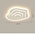 baratos Candeeiros de Teto-50/60 cm moderna luz de teto led hall lâmpada criativa quarto lâmpada de estudo lâmpada de teto de arte quente