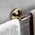 cheap Towel Bars-Acrylic Towel Rack 50cm/60cm Gold And Silver Light Luxury Wind Nordic Creative Perforated Bathroom Extended Transparent Towel Rod