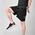 voordelige Heren Shorts, Panty&#039;s &amp; Broeken-SANTIC Voor heren Fietsbroek MTB shorts Gevoerde wielrenshorts Fietsen Baggy korte broek MTB shorts Comfortabel Passend Bergracen Sport 3D-pad Ademend Sneldrogend Zwart Kleding Wielrenkleding