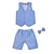 cheap Sets-Kids Boys Suit Vest Shorts Set Clothing Set 3 Pieces Sleeveless Blue Gray Pink Plaid Formal Birthday Gentle Preppy Style 4-13 Years
