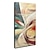 abordables Pinturas abstractas-Pintura al óleo pintada a colgar Pintada a mano Vertical Abstracto Moderno Sin marco interior  (sin marco)