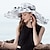 Χαμηλού Κόστους Καπέλα για Πάρτι-Οργάντζα Καπέλο Ντέρμπι / Γοητευτικά / Καπέλα με Λουλούδι 1 τεμ Γάμου / Ειδική Περίσταση / Causal Ακουστικό