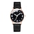 billige Quartz horloges-Kvarts klokker til Dame Analog Kvarts Elegant Minimalistisk Fritid Kreativ Med smykker Metall PU-lær Kreativ / Ett år