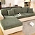 cheap Sofa Seat &amp; Armrest Cover-Stretch Sofa Seat Cushion Cover Slipcover Elastic Couch Armchair Loveseat 4 Or 3 Seater Grey Plain Solid Soft Durable Washable