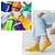 abordables chaussettes pour hommes-10 paires de chaussettes pour hommes chaussettes multicolores chaussettes décontractées sport mince confortable