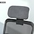 cheap Office Chair Cover-Stretch Office Chair Headrest Cover Computer Chair Slipcover Elastic Comfy Gaming Chair Head Rest Covers for Neck  Washable Furniture Protector