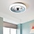 ieftine Aplică cu Ventilator Tavan-Ventilator de tavan led 50 cm ventilator de tavan cu finisaje metalice vopsit modern 220-240v