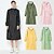 voordelige Waterdichte jassen-Voor heren Dames Regenponcho Waterdicht wandeljack Regenjack Zomer Buitenshuis waterdicht Ademend Sneldrogend Lichtgewicht Overkleding Windjacks Regenjas Vissen Klimmen Hardlopen Lichtkaki Zee blauw