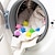 abordables cepillo de baño-5 piezas reutilizables anti-bobinado pelusa recogedor de pelo sólido fregado bola de lavado bolas de lavandería para lavadora