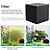 cheap Pumps &amp; Filters-Aquarium Activated Carbon Fish Tank Filter Cube Honeycomb Water Purification Charcoal Deodorizing Fishy Water Purifier