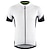 cheap Cycling Jerseys-Men&#039;s Cycling Jersey Short Sleeve Mountain Bike MTB Road Bike Cycling Patchwork Top White Green Grey Breathable Moisture Wicking Reflective Strips Sports Clothing Apparel / Stretchy