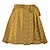 cheap Women&#039;s Skirts-Women&#039;s Fashion Swing Skirts Carnival Homecoming Polka Dot Split Green Black Yellow S M L / Print