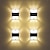cheap Outdoor Wall Lights-2/4pcs Solar Wall Light Outdoor Lighting IP65 Waterproof Porch Wall Lamp for Holiday Balcony Stair Fence Street Landscape Decoration Solar Garden Lights