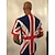 Недорогие Аниме Футболки-Платиновый юбилей королевы 2022 г. Елизавете 70 лет Британский флаг Как у футболки Снова в школу! Рисунок 3D Графический Назначение Для пары Муж. Жен. Взрослые Снова в школу! 3D печать