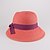 cheap Party Hats-Elegant Beach Straw Hats with Color Block 1pc Party / Evening / Casual Headpiece