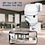 cheap Indoor IP Network Cameras-Portable Punch-free HD Night Vision Surveillance Wifi Wireless Shaking Head Wall Plug Camera Remote Home Camera