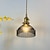 voordelige Hanglampen-17 cm Eilandontwerp Plafond Lichten &amp; hangers Glas Glas Galvanisch verzilveren Modern Noordse stijl 85-265V