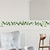 abordables Frises-Nouveau fx-b311 feuilles fraîches tour de taille chambre salon porche maison décoration murale stickers muraux auto-adhésifs