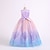 cheap Girls&#039; Dresses-Kids Little Dress Girls&#039; Flower Party Tulle Dress Mesh White Purple Pink Maxi Sleeveless Princess Cute Dresses 3-12 Years