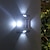 olcso Kültéri falilámpák-4db napelemes fali lámpa kültéri világítás vízálló otthoni terasz kerti erkély eltemetett pázsit lámpa sétány dekoráció éjszakai lámpák