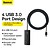 cheap USB Hubs &amp; Switches-Baseus Lite Series 4-Port USB-A HUB Adapter (USB-A to USB 3.0*4) 1m White
