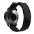 Χαμηλού Κόστους Λουράκια καρπού για Garmin-1 pcs Smart Watch Band για Γκάρμιν venu 2 Fenix 7/6/5/5 Plus Vivoactive 4 Instinct 2/2 Solar / Solar / Instinct Standard Προσέγγιση S62 22mm 26mm Νάιλον Εξυπνο ρολόι Λουρί