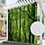 cheap Outdoor Shades-Waterproof Outdoor Curtain Privacy, Sliding Patio Curtain Drapes, Pergola Curtains Grommet 3D Forest Landscape For Gazebo, Balcony, Porch, Party, 1 Panel
