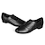 Недорогие Обувь для танцев-Муж. Обувь для латины Бальные танцы Линия Танца Обувь персонажа Выступление на открытом воздухе В помещении На каблуках На низком каблуке Шнуровка Черный