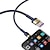 Χαμηλού Κόστους Καλώδια Micro USB-BASEUS Καλώδιο USB C 40W 3 πόδια USB A σε USB C 5 A Γρήγορη φόρτιση Ανθεκτικό Αντιδιπλούμενο Διπλής όψης Blind-ζευγάρωμα USB Για Xiaomi Huawei Αξεσουάρ Κινητού Τηλεφώνου