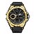 cheap Digital Watches-SANDA Digital Watch for Men Analog - Digital Digital Stylish Stylish Casual Waterproof Alarm Clock Dual Time Zones Plastic Silicone Fashion