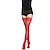 abordables calcetines9-medias de tentación de encaje / ultrafinas / pierna recortada / medias altas hasta el muslo de tubo largo / color / transparente / lindo / sexy / calcetines femeninos hasta la rodilla