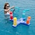 cheap Outdoor Fun &amp; Sports-Pool Floats,Pool Floats Toys Games Set - Floating Basketball Hoop Inflatable Cross Ring Toss Pool Game Toys for Teenagers Adults Swimming Pool Water Game,Inflatable for PoolCandy