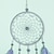economico Acchiappasogni-viola dream catcher regalo fatto a mano piuma gancio fiore carillon di vento ornamento appeso a parete decor art boho style 11*46 cm