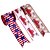 cheap Party Supplies-9.8ft Patriotic Ribbon Stars Stripes Ribbon Red White and Blue Wired Edge Ribbon Wreaths 4th of July Vintage American Flag Ribbon for Labor Day Memorial Veterans Day DIY Craft