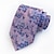 abordables Cravates-Homme Travail / Mariage / Gentleman Cravate - Jacquard / Mode / Imprimer, Floral