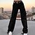 cheap Pants-Women&#039;s Cargo Pants Pants Trousers Cotton Blend Green Black Khaki Fashion Casual Mid Waist Baggy Office Full Length Micro-elastic Plain Comfort S M L XL