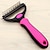 cheap Dog Grooming Supplies-Dog Grooming Brush and Deshedding Tool for Detangling Loose Haired and Undercoat, Helps Reduce Tangles, Shedding, and Mats in Long Fur, Gentle and Stress Free