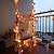 billige LED-stringlys-led solar string lys utendørs ip65 vanntett hage landskap kunstig eføy blad led string hjemme fest dekorasjon for uteplass hage